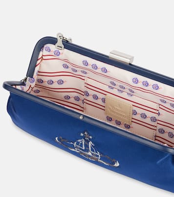Pochette Dorothy brodée en satin | Vivienne Westwood