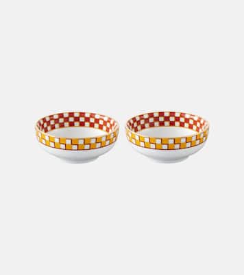 Apollo set of 2 porcelain snack bowls | La DoubleJ
