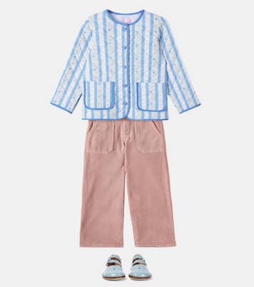 Giacca Susana in cotone a righe | La Coqueta