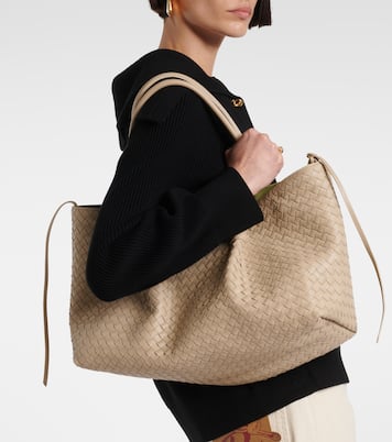 Sac Pinacoteca réversible en cuir et daim | Bottega Veneta