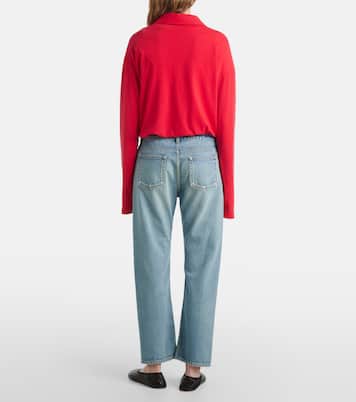 Riaco faded slim jeans | The Row