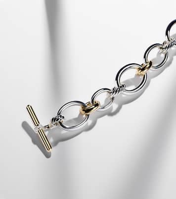 Bracciale DY Mercer® in oro 18kt e argento sterling con diamanti | David Yurman