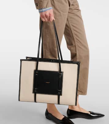 Tote Capri mit Leder | DeMellier