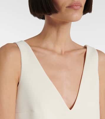 Bridal sequined crêpe minidress | Self-Portrait