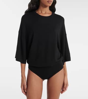 Simon wool-blend bodysuit | Khaite