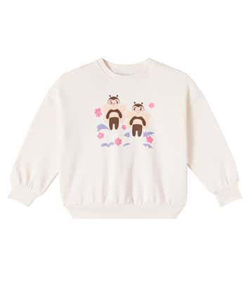 Sudadera en jersey de algodón estampada | Mini Rodini