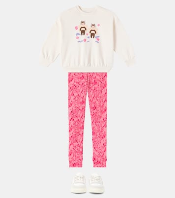 Sweat-shirt imprimé en coton | Mini Rodini