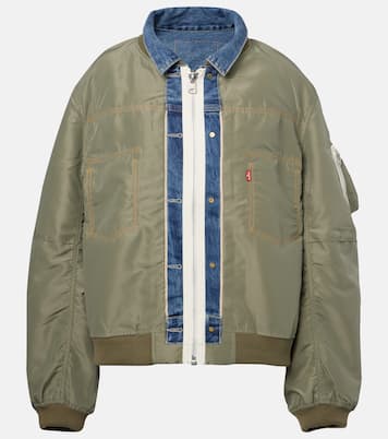 x Levi's® reversible denim and twill blouson | Sacai