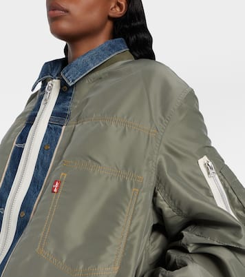 x Levi's® reversible denim and twill blouson | Sacai