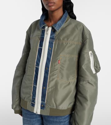 x Levi's® reversible denim and twill blouson | Sacai