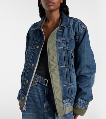 x Levi's® reversible denim and twill blouson | Sacai