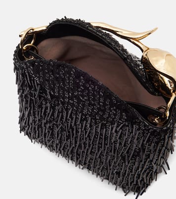 Bloom Mini embellished tote bag | Erdem