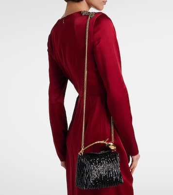 Bloom Mini embellished tote bag | Erdem