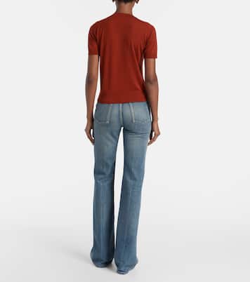 Knitted wool T-shirt | Saint Laurent