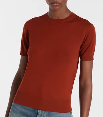 Knitted wool T-shirt | Saint Laurent