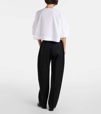 Cropped-Hemd aus Baumwollpopeline | Givenchy
