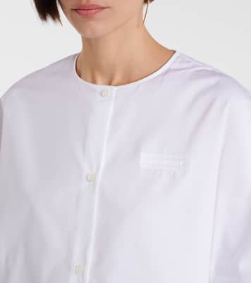 Cropped-Hemd aus Baumwollpopeline | Givenchy