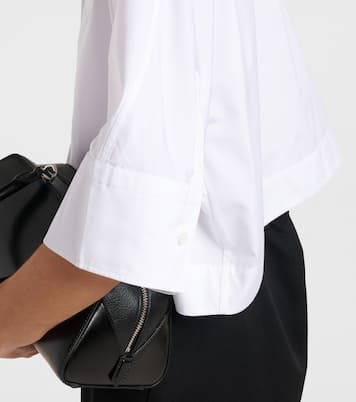 Cropped-Hemd aus Baumwollpopeline | Givenchy