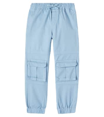 Pantaloni cargo in twill di cotone | Stella McCartney Kids