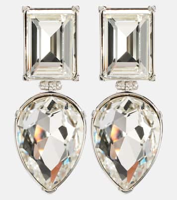 Crystal-embellished earrings  | McQueen