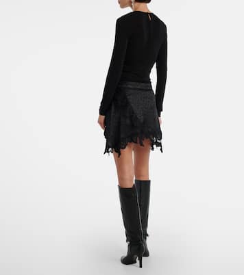 Minifalda Reana asimétrica con encaje | Isabel Marant