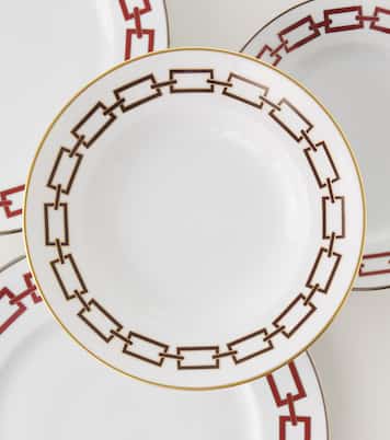 Catene porcelain soup plate | Ginori 1735