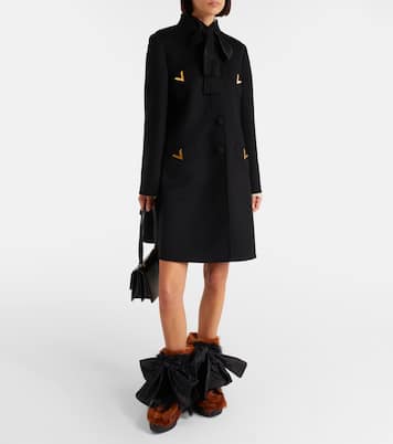 Snowish shearling snow boots | Valentino Garavani