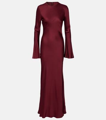 Signe satin gown | Rotate