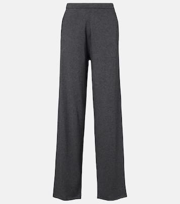 Pantalon N°353 Leisure droit en coton et cachemire | Extreme Cashmere