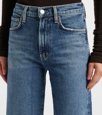 Harper mid-rise straight jeans | Agolde