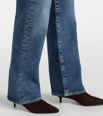 Harper mid-rise straight jeans | Agolde