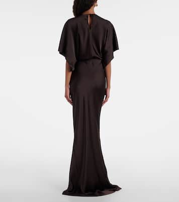 Robe Obie aus Satin | Norma Kamali