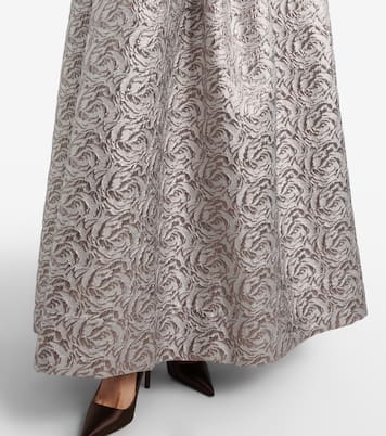 Vestido bustier de fiesta con efecto metálico | Simkhai