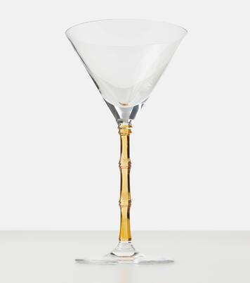 Bamboo set of 2 martini glasses | La DoubleJ