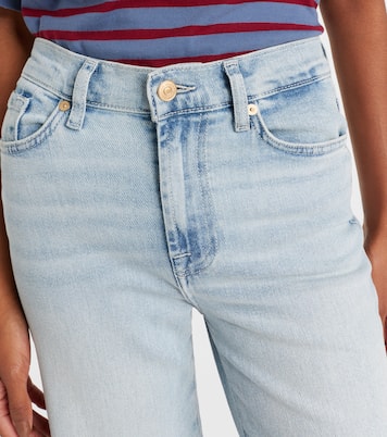 Modern Dojo mid-rise flared jeans | 7 For All Mankind