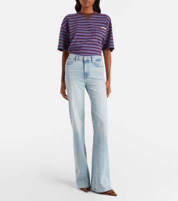 Modern Dojo mid-rise flared jeans | 7 For All Mankind