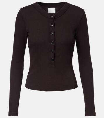 Ribbed-knit jersey top | Citizens of Humanity