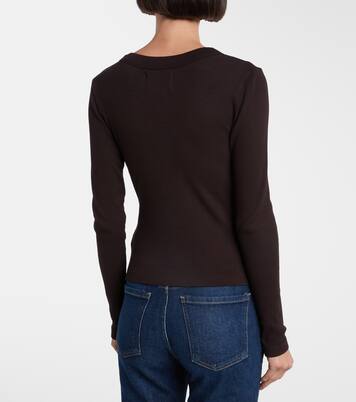 Ribbed-knit jersey top | Citizens of Humanity
