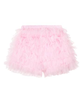 Verzierte Shorts Sunflower Power aus Tüll | Tutu Du Monde
