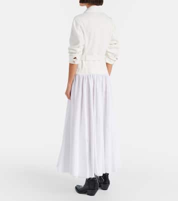 Delyth cotton and linen maxi dress | Gabriela Hearst