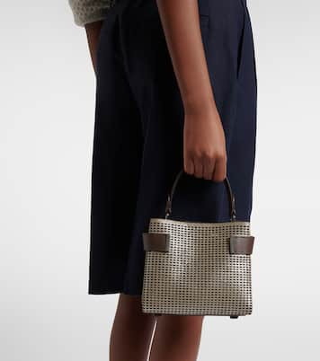 Henkeltasche Essence Small aus Leder | Brunello Cucinelli