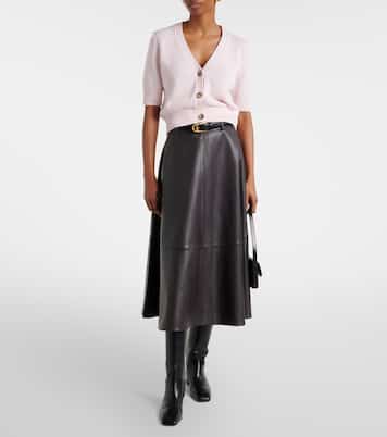 Cotton and cashmere cardigan | Jardin des Orangers