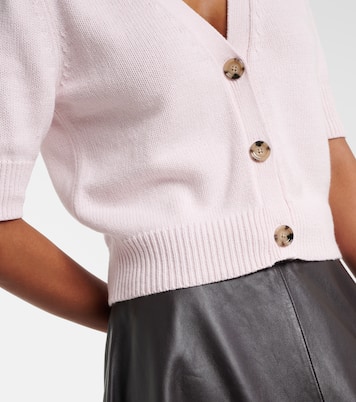 Cotton and cashmere cardigan | Jardin des Orangers