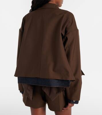 جاكيت من الدنيم أوفرسايز | Sacai