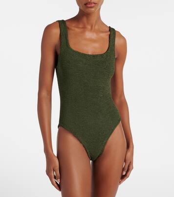 Square Neck swimsuit | Hunza G
