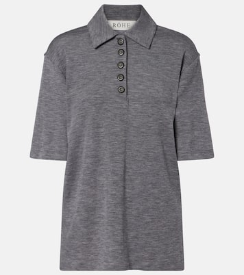 Wool polo shirt | Róhe
