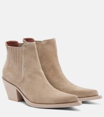 Dallas 60 suede ankle boots | Paris Texas