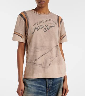 Logo cotton jersey T-shirt | Acne Studios