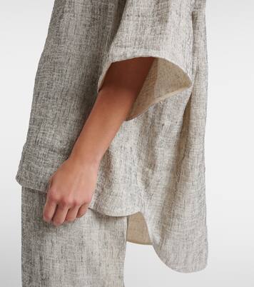 Hamza亚麻与真丝上衣 | The Row