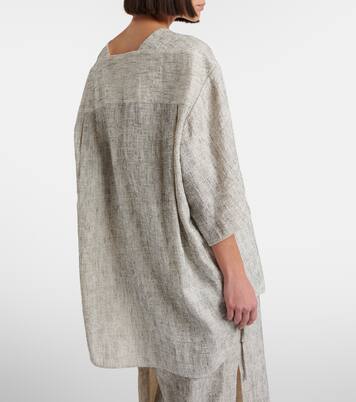 Hamza亚麻与真丝上衣 | The Row